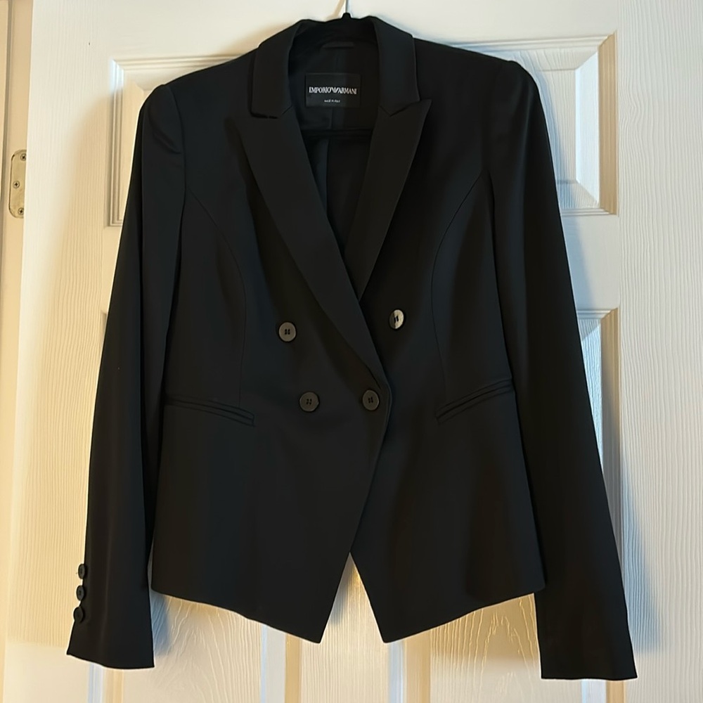 Emporio Armani black jacket